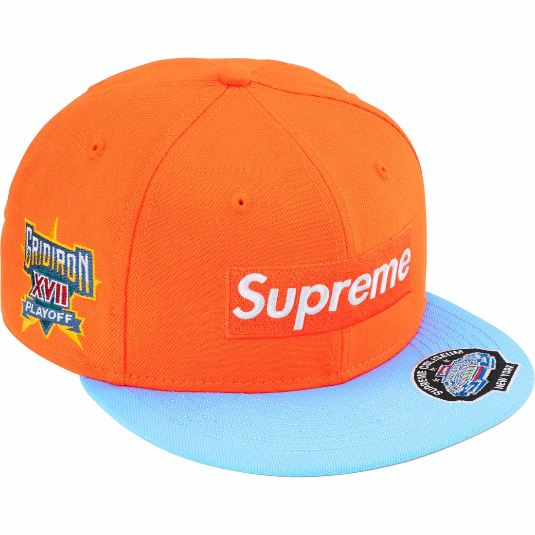 Supreme Championships Box Logo New Era (FW23) - Orange - $54