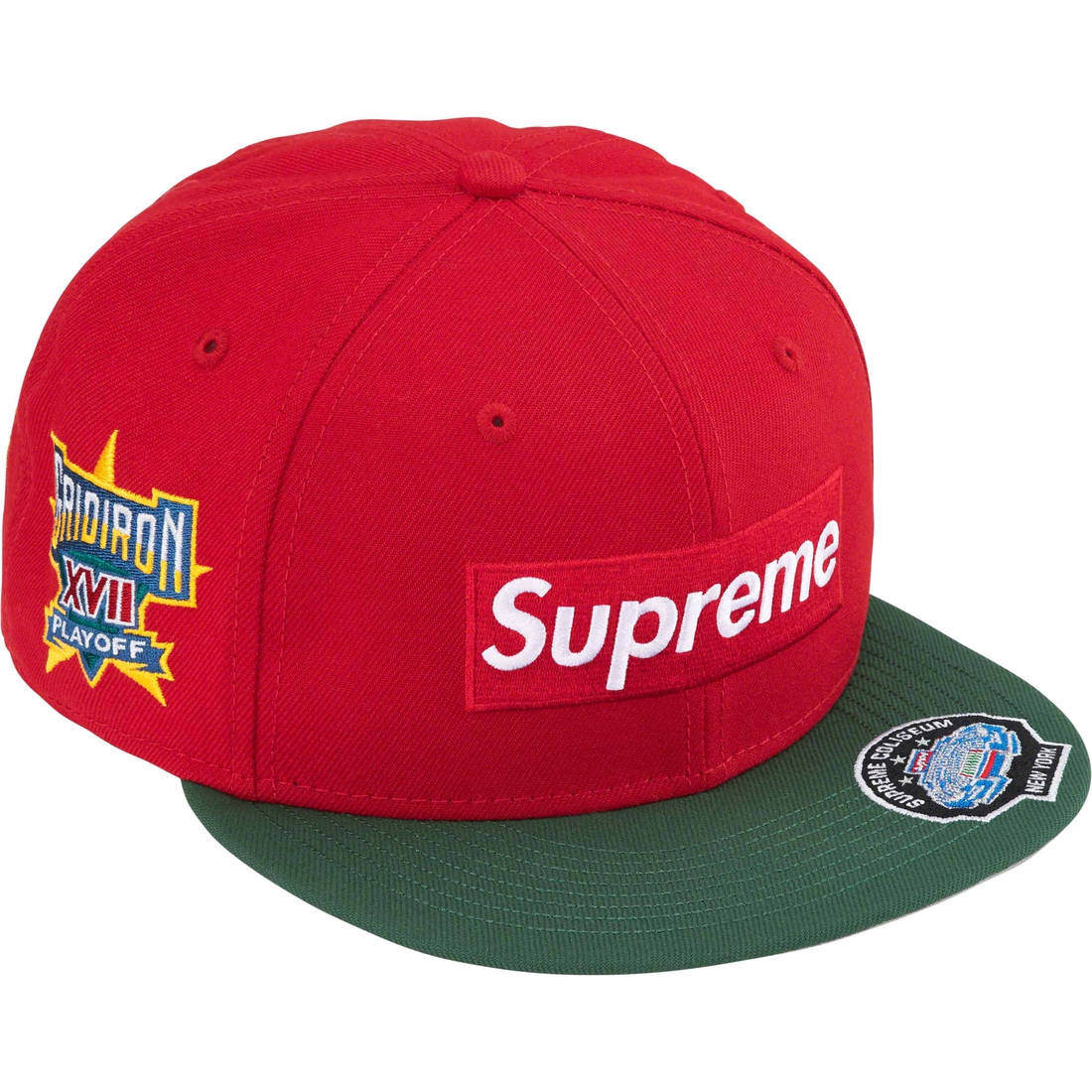 Supreme Championships Box Logo New Era (FW23) - Red - $54