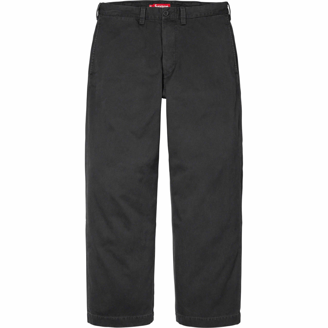 Supreme Chino Pant (FW23) - Black - $148