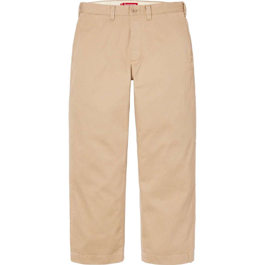 Supreme Chino Pant (FW23) - Khaki - $148