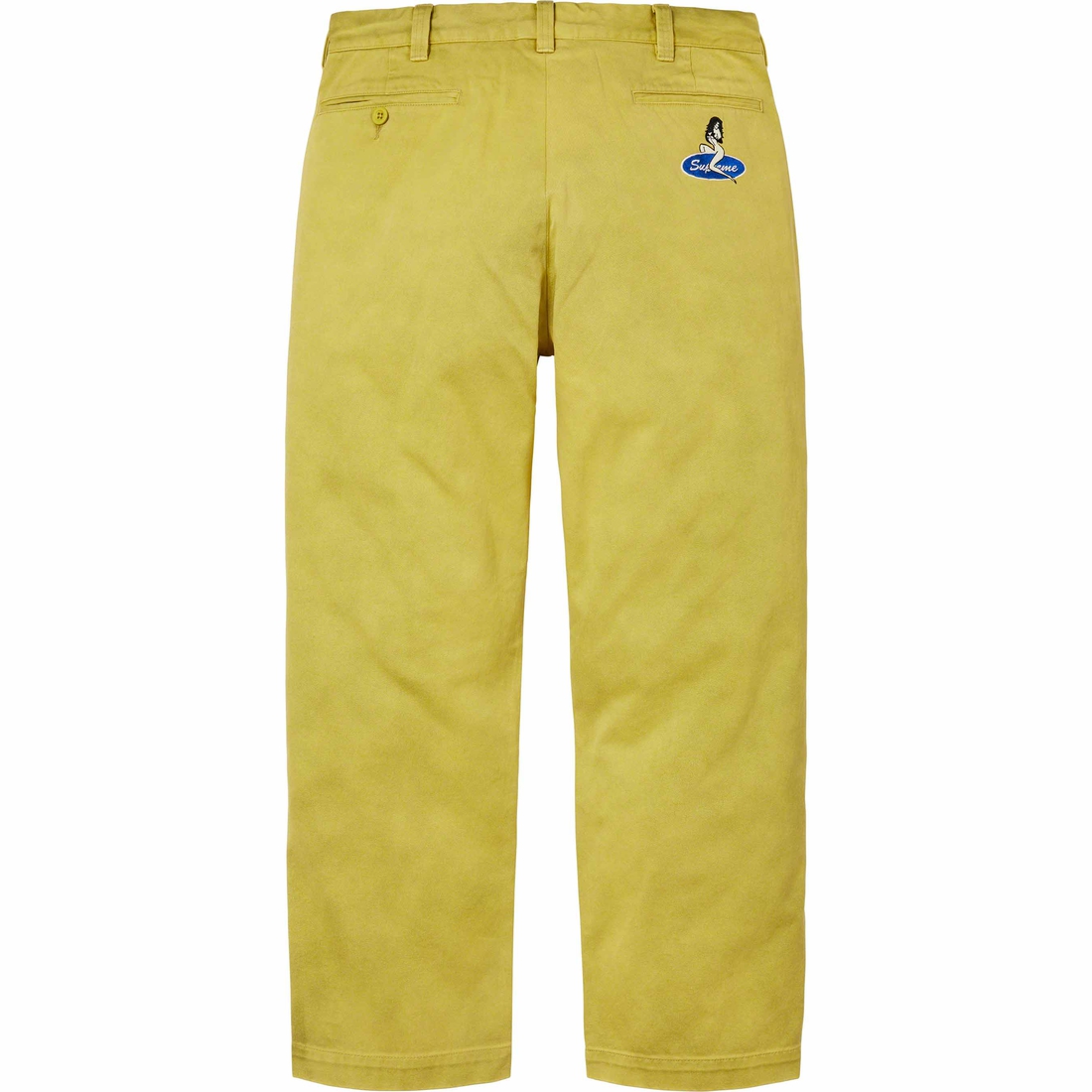 Supreme Chino Pant (FW23) - Washed Green - $148