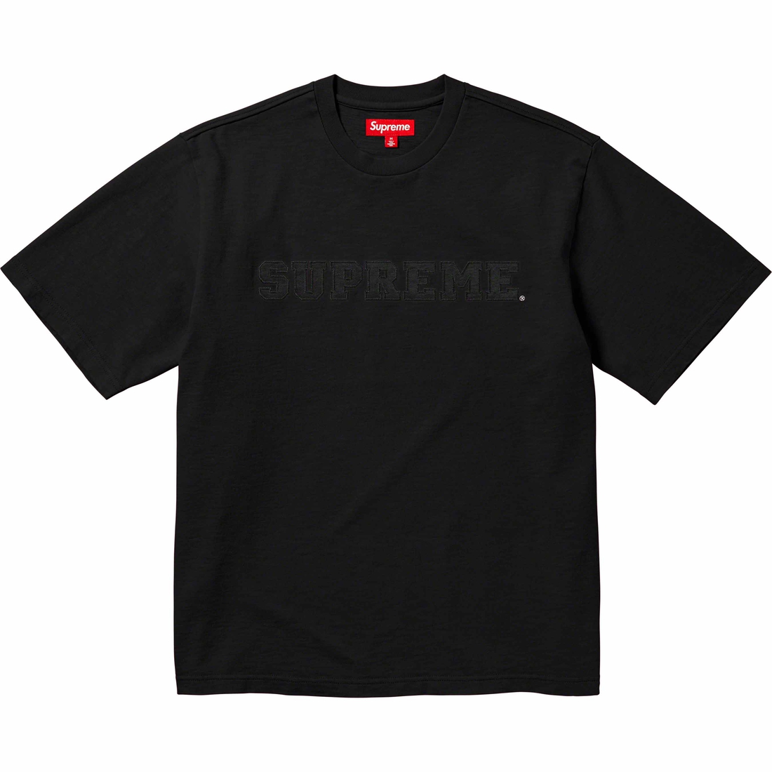 Supreme Collegiate S S Top (FW23) - Black - $78