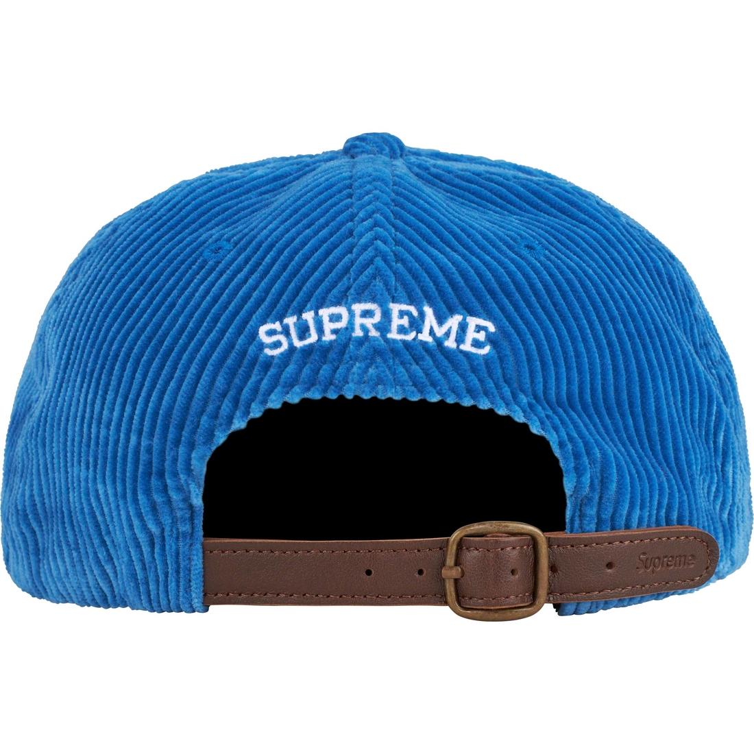 Supreme Corduroy S Logo 6-Panel (FW23) - Royal - $58