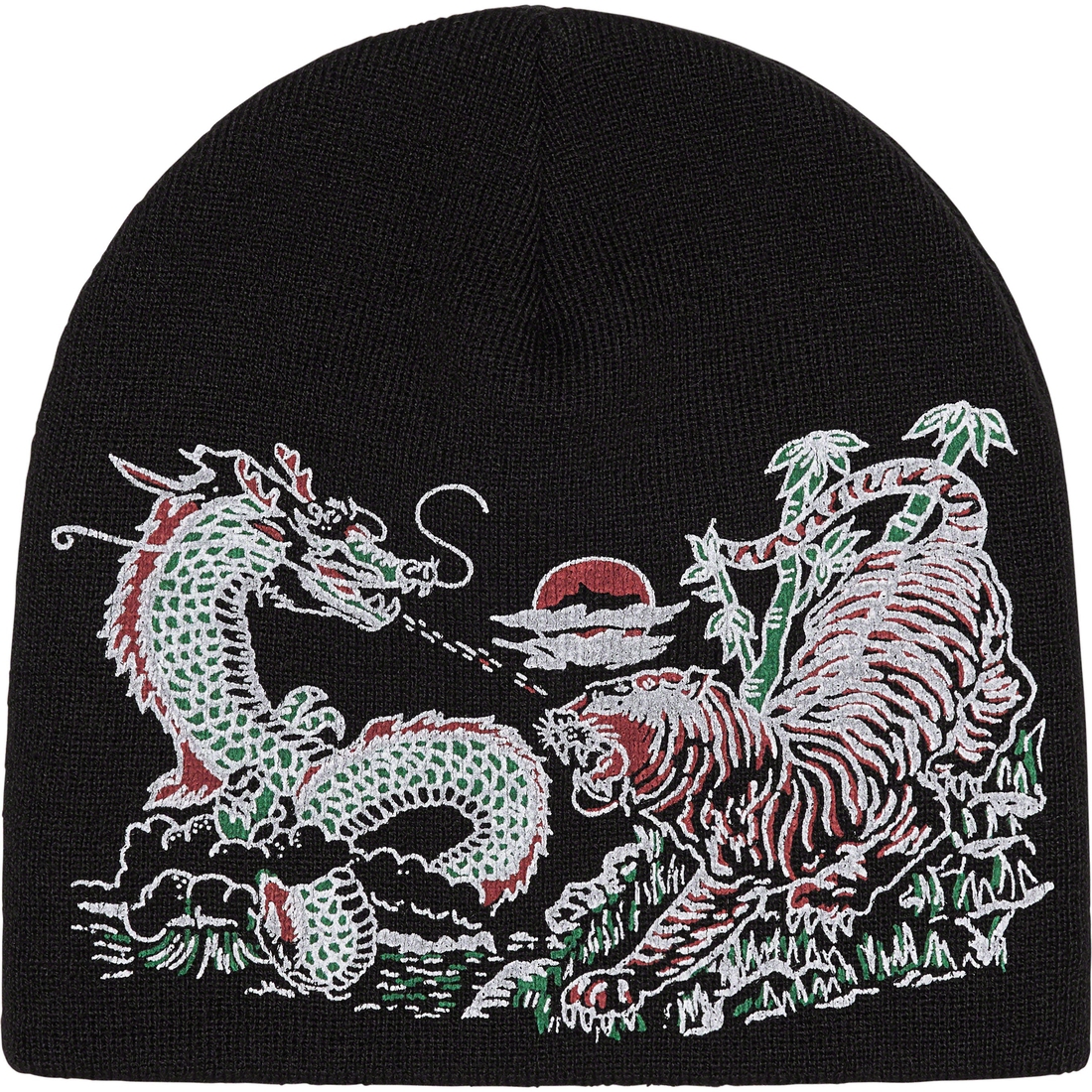 Supreme Dragon Beanie (FW23) - Black - $40