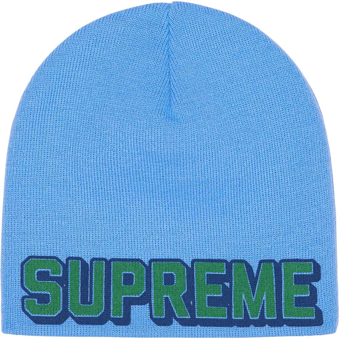 Supreme Dragon Beanie (FW23) - Blue - $40
