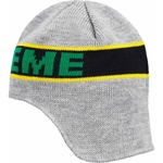 Supreme Earflap Beanie (FW23) - Heather Grey