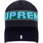 Supreme Earflap Beanie (FW23) - Navy