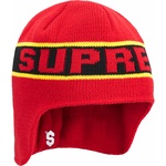 Supreme Earflap Beanie (FW23) - Red