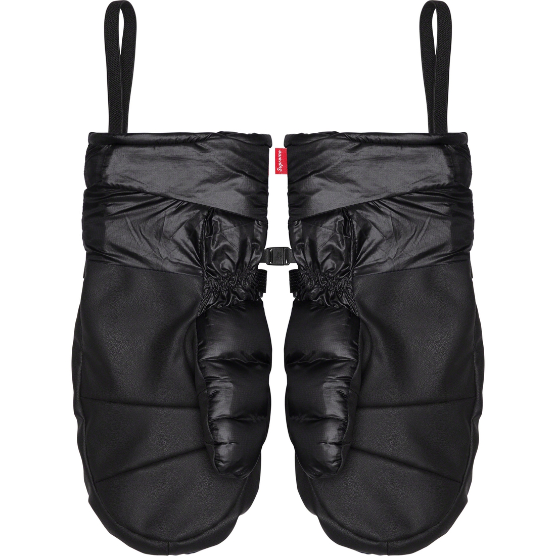 Supreme Featherweight Down Mittens (FW23) - Black - $88