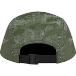 Supreme Gloss Ripstop Camp Cap (FW23) - Olive
