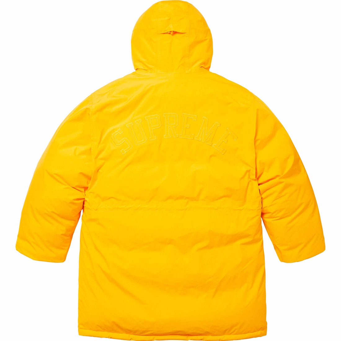 Supreme GORE-TEX 700-Fill Down Clip Parka (FW23) - Yellow - $798