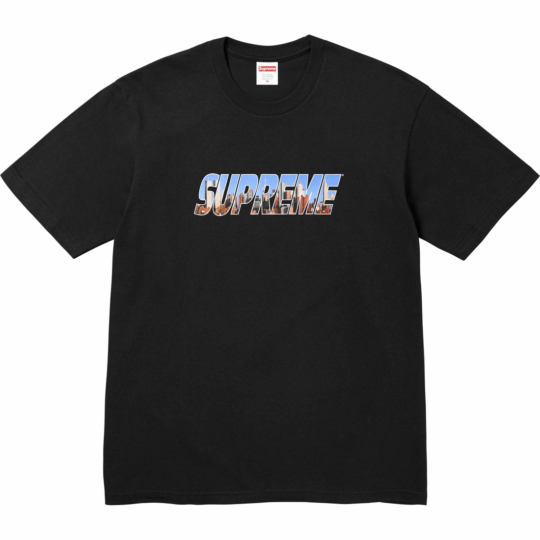 Supreme Gotham Tee (FW23) - Black - $40