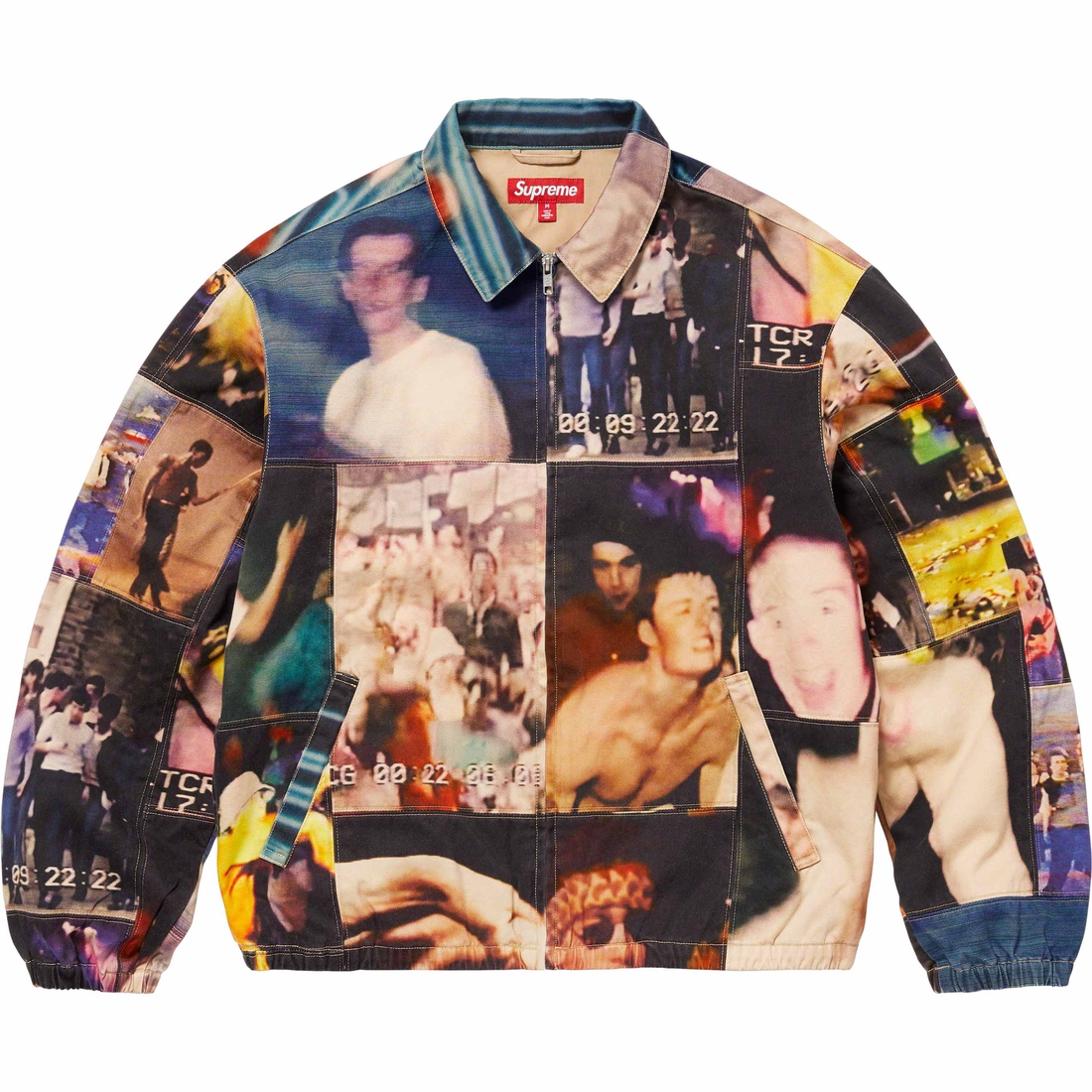 Supreme Hardcore Patchwork Harrington Jacket (FW23) - Multicolor - $348