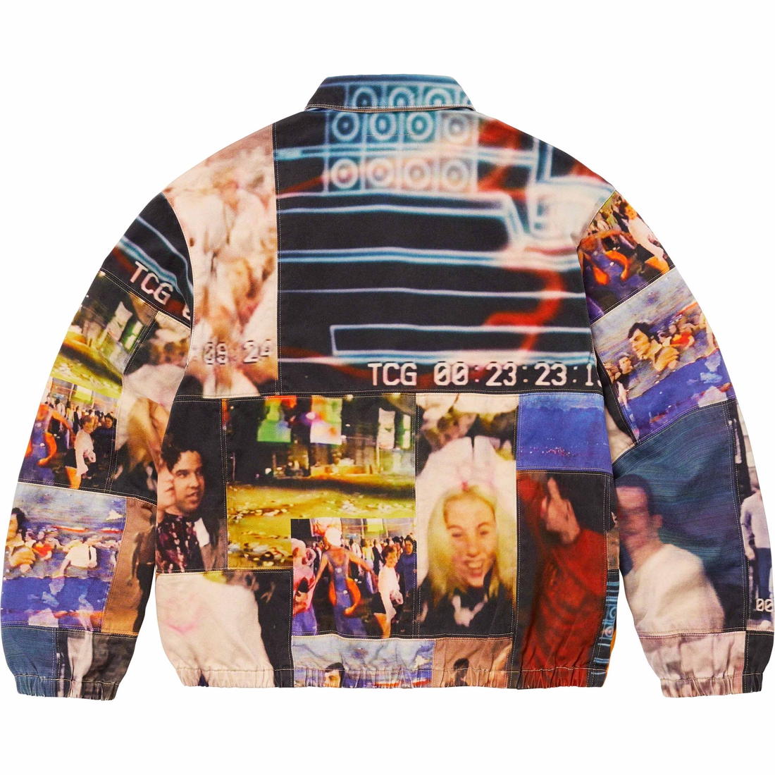 Supreme Hardcore Patchwork Harrington Jacket (FW23) - Multicolor - $348