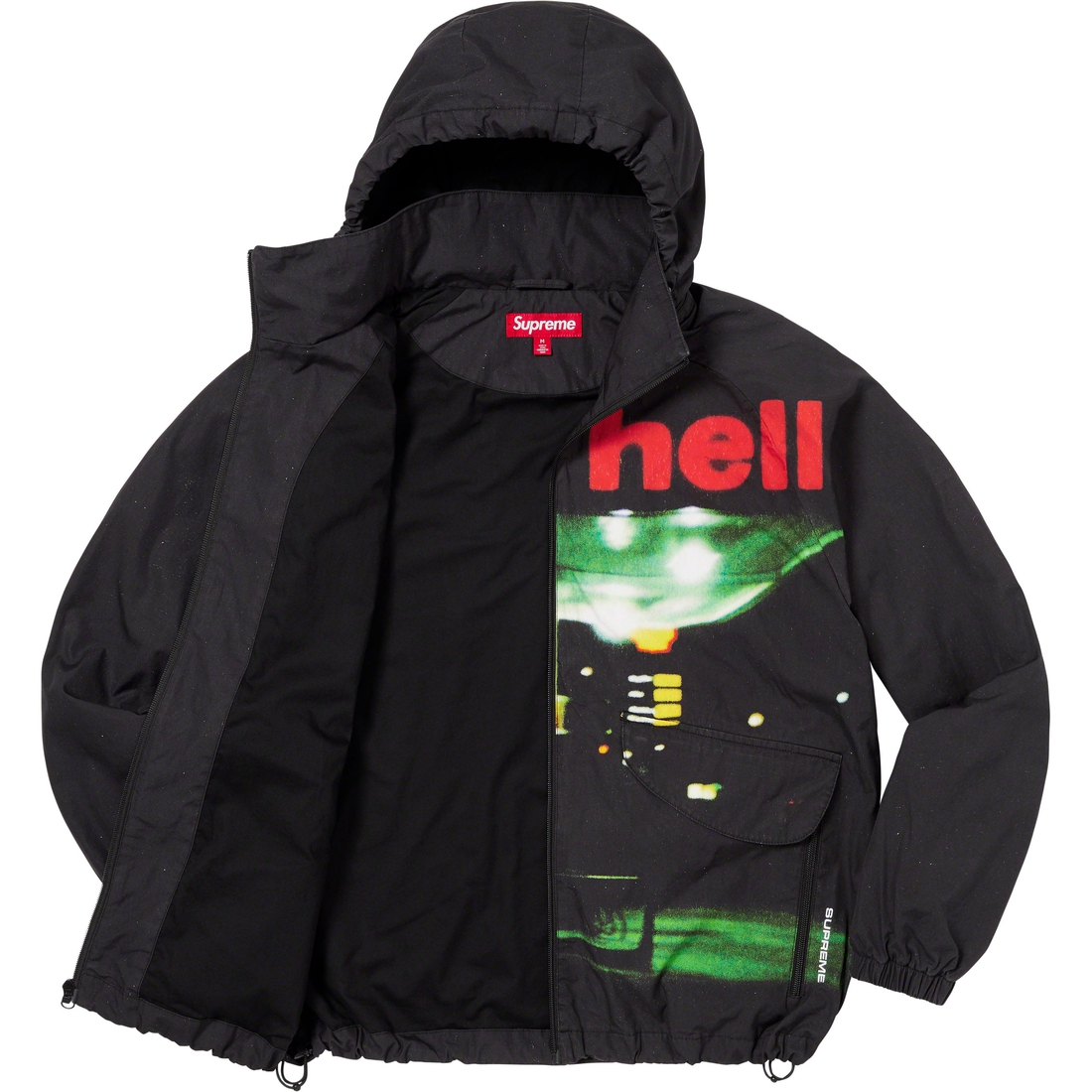 Supreme High Density Cotton Field Jacket (FW23) - Hell - $298