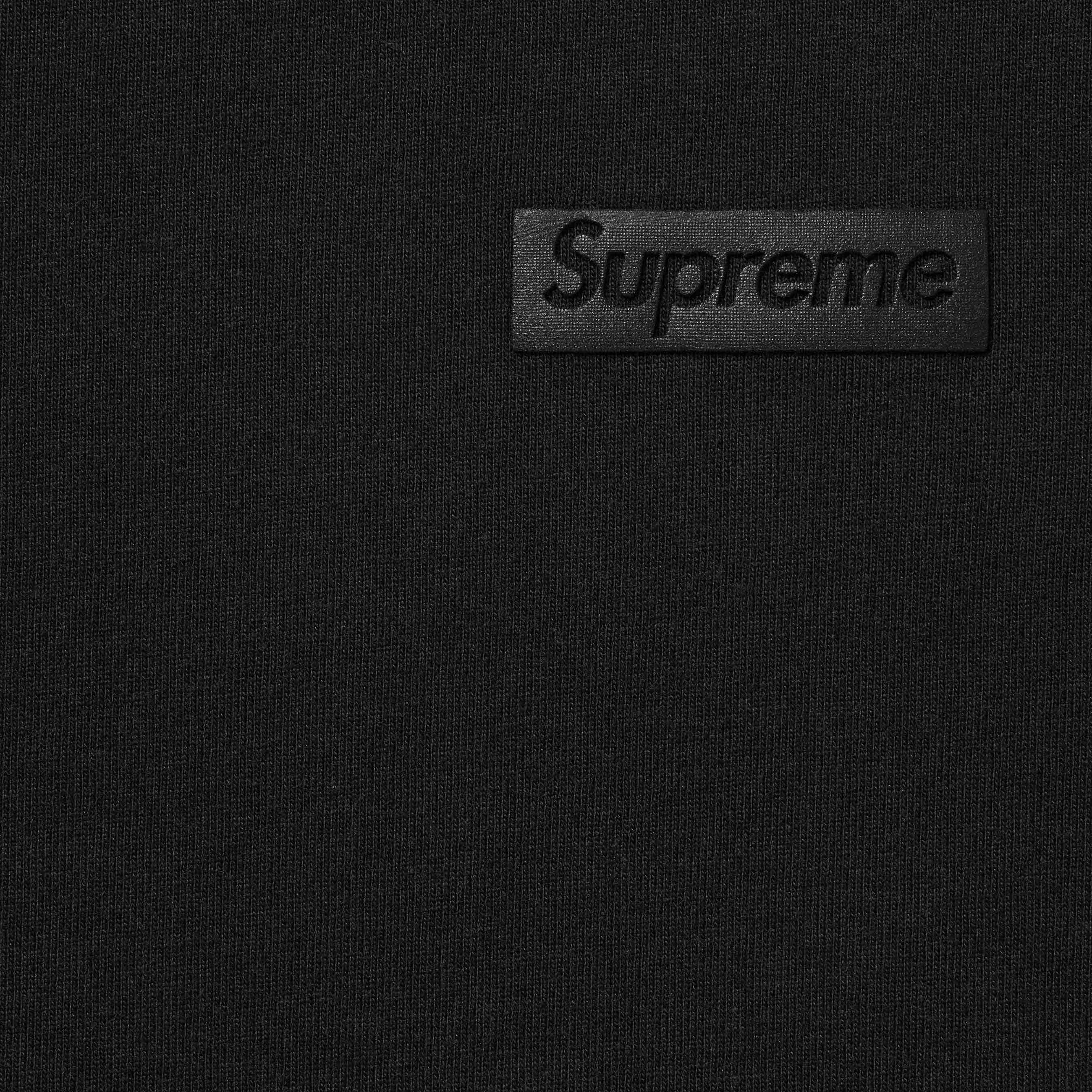 Supreme High Density Small Box S S Top (FW23) - Black - $68