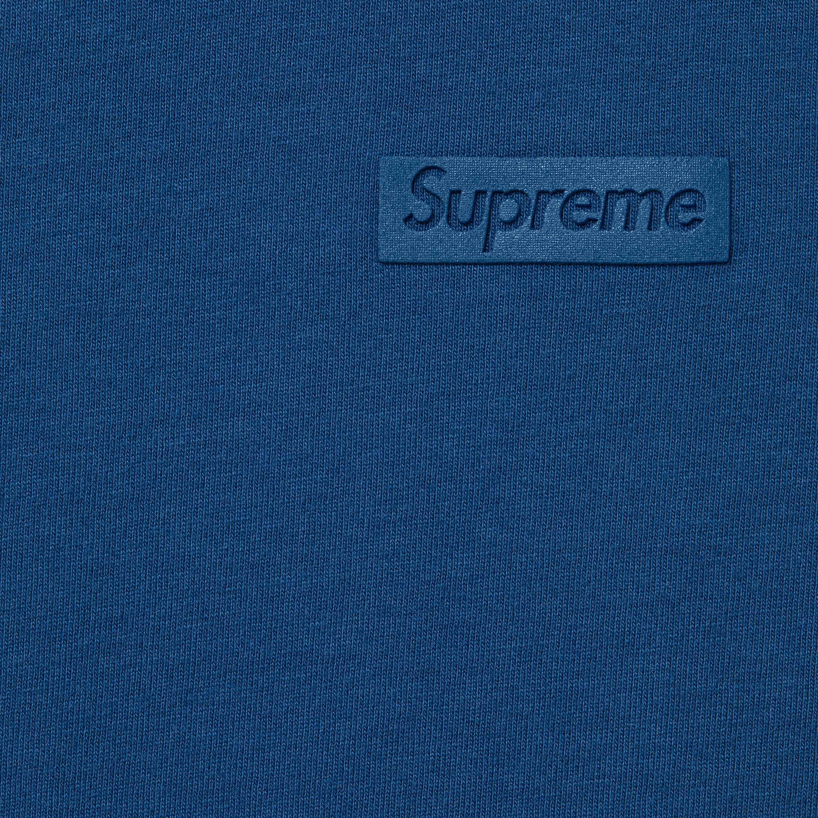 Supreme High Density Small Box S S Top (FW23) - Light Navy - $68