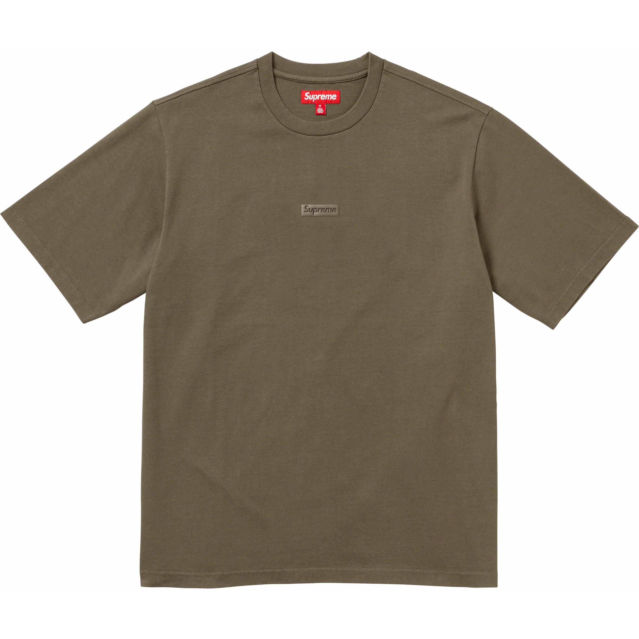 Supreme High Density Small Box S S Top (FW23) - Light Olive - $68