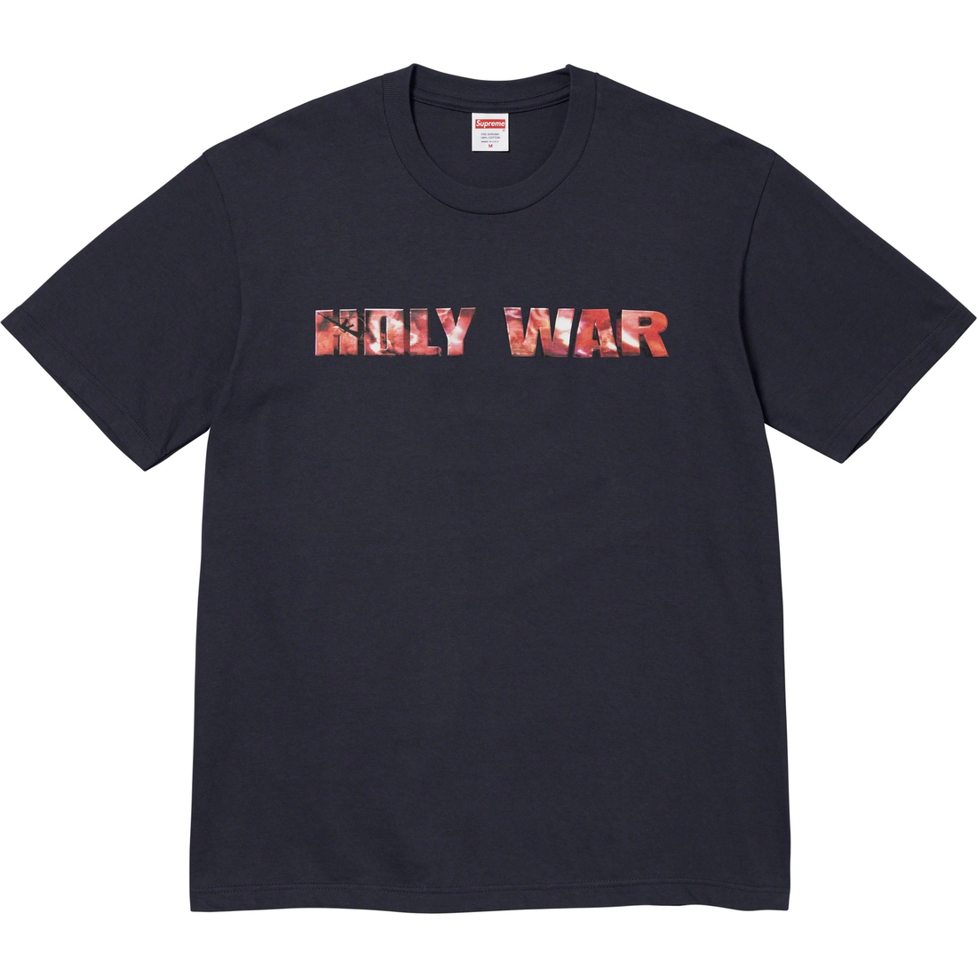 Supreme Holy War Tee (FW23) - Navy - $48