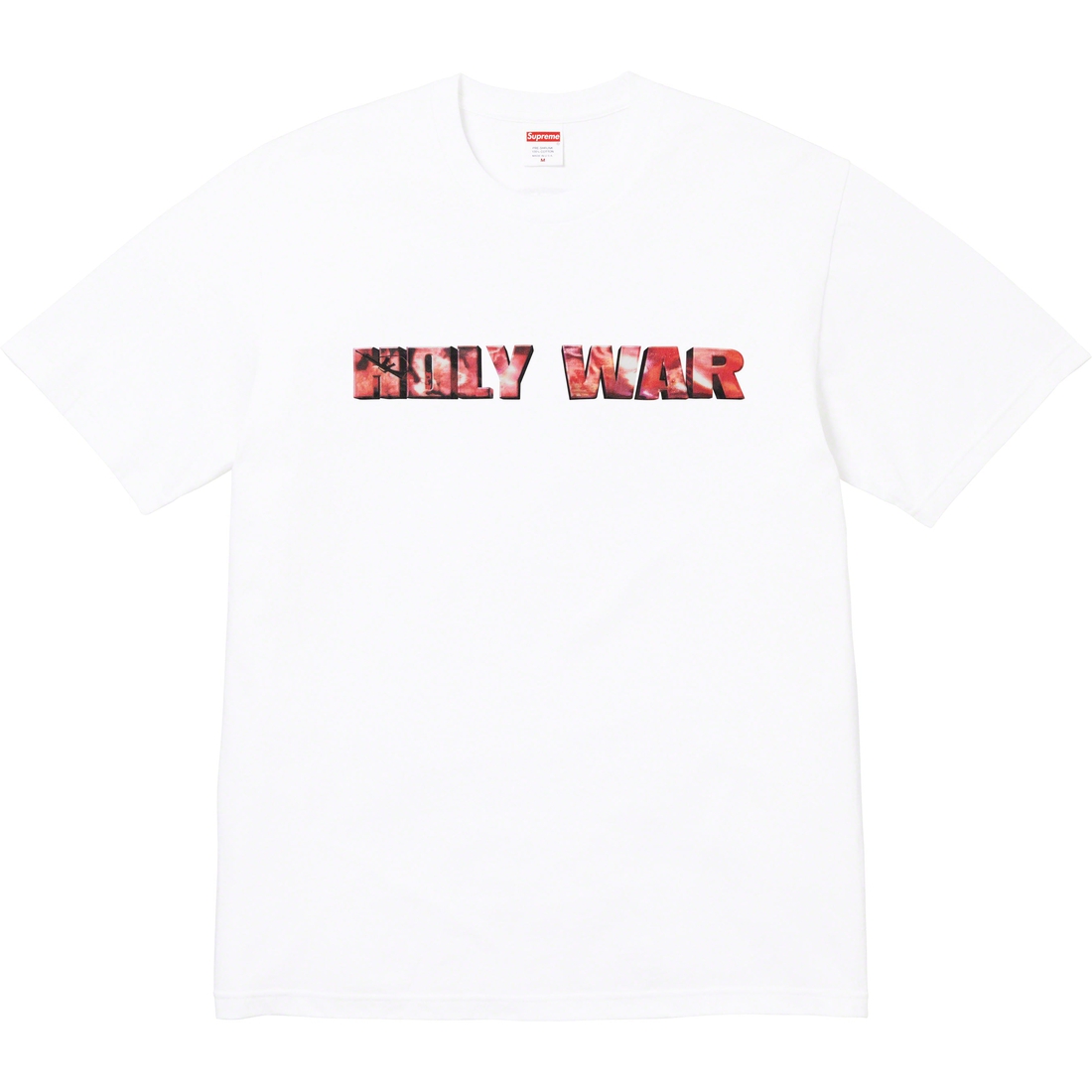 Supreme Holy War Tee (FW23) - White - $48