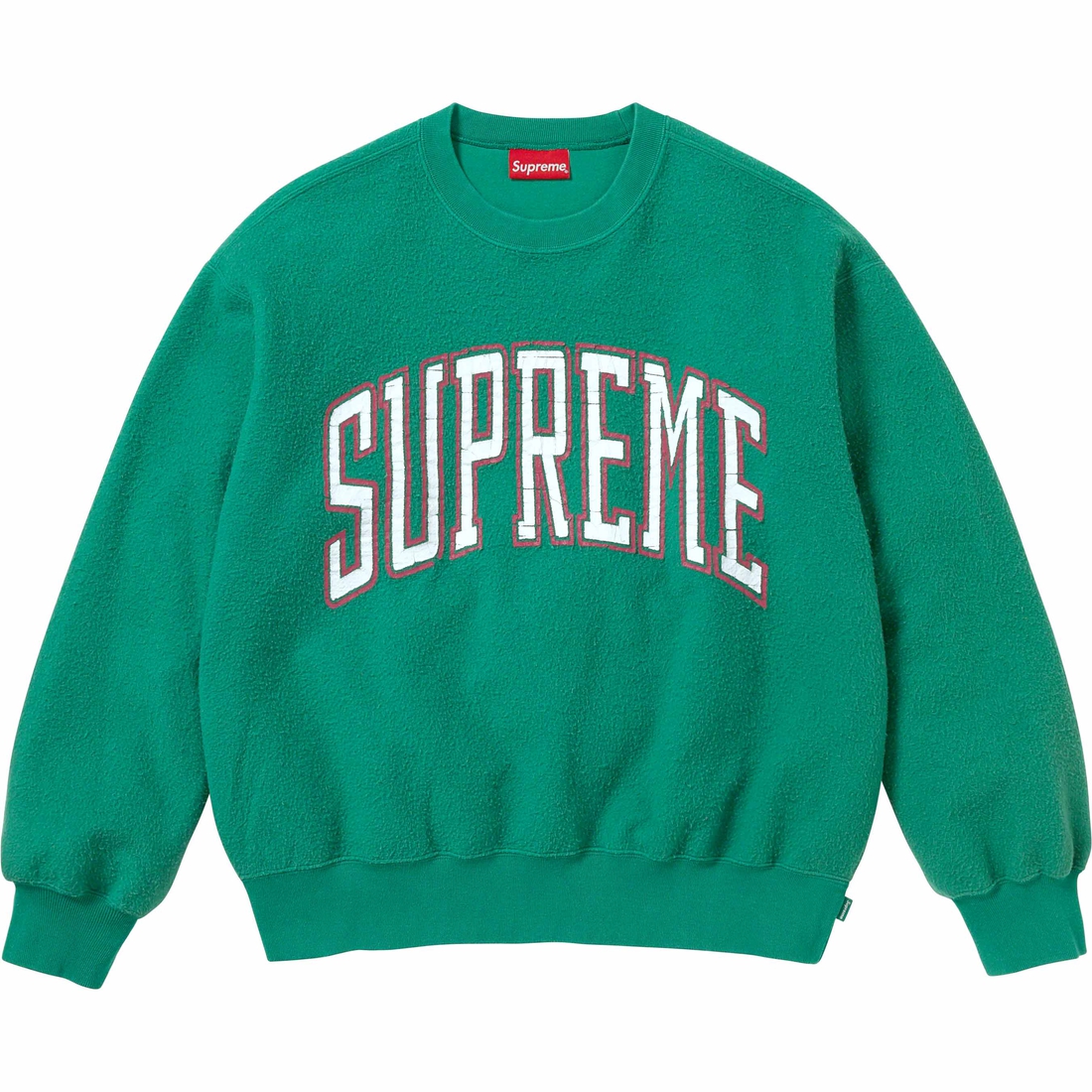 Supreme Inside Out Crewneck (FW23) - Light Pine - $148