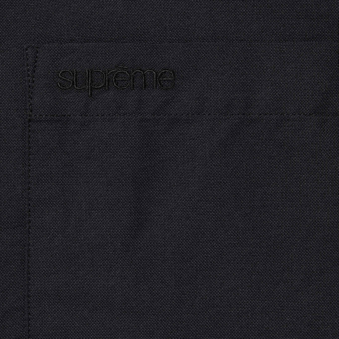 Supreme Loose Fit Oxford Shirt (FW23) - Black - $138