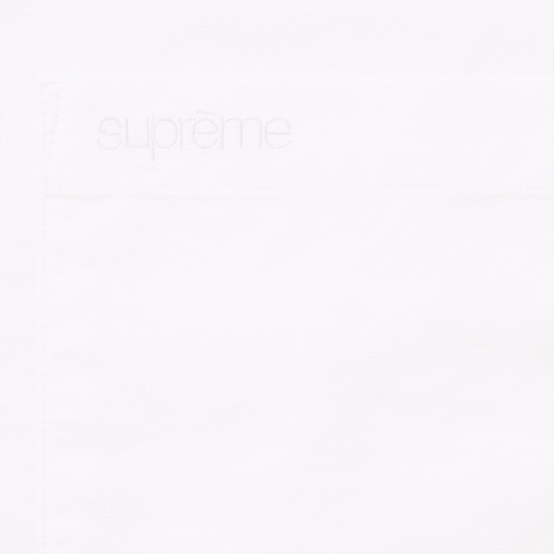 Supreme Loose Fit Oxford Shirt (FW23) - White - $138