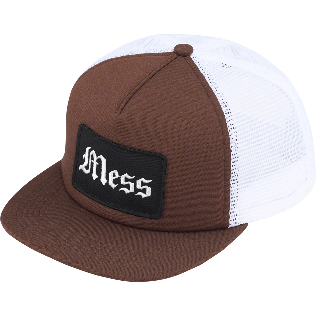 Supreme Mess Mesh Back 5-Panel (FW23) - Brown - $48