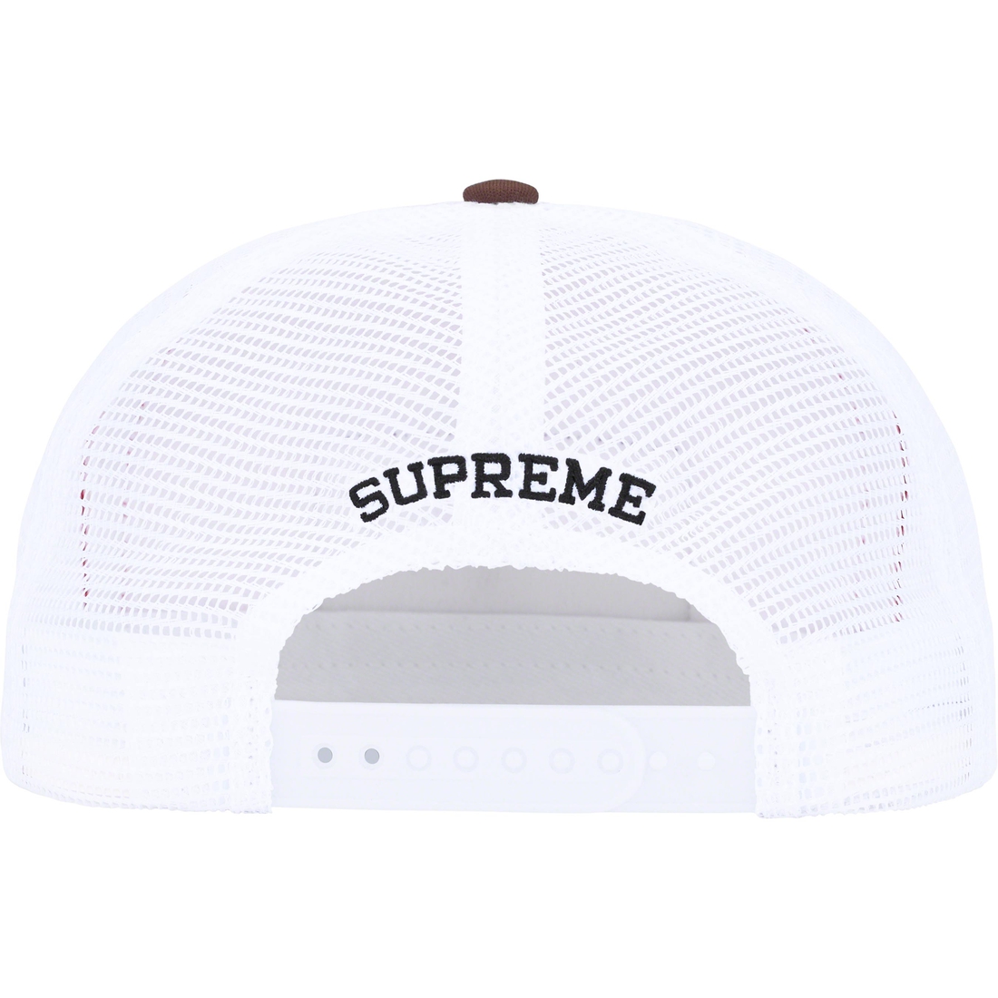 Supreme Mess Mesh Back 5-Panel (FW23) - Brown - $48