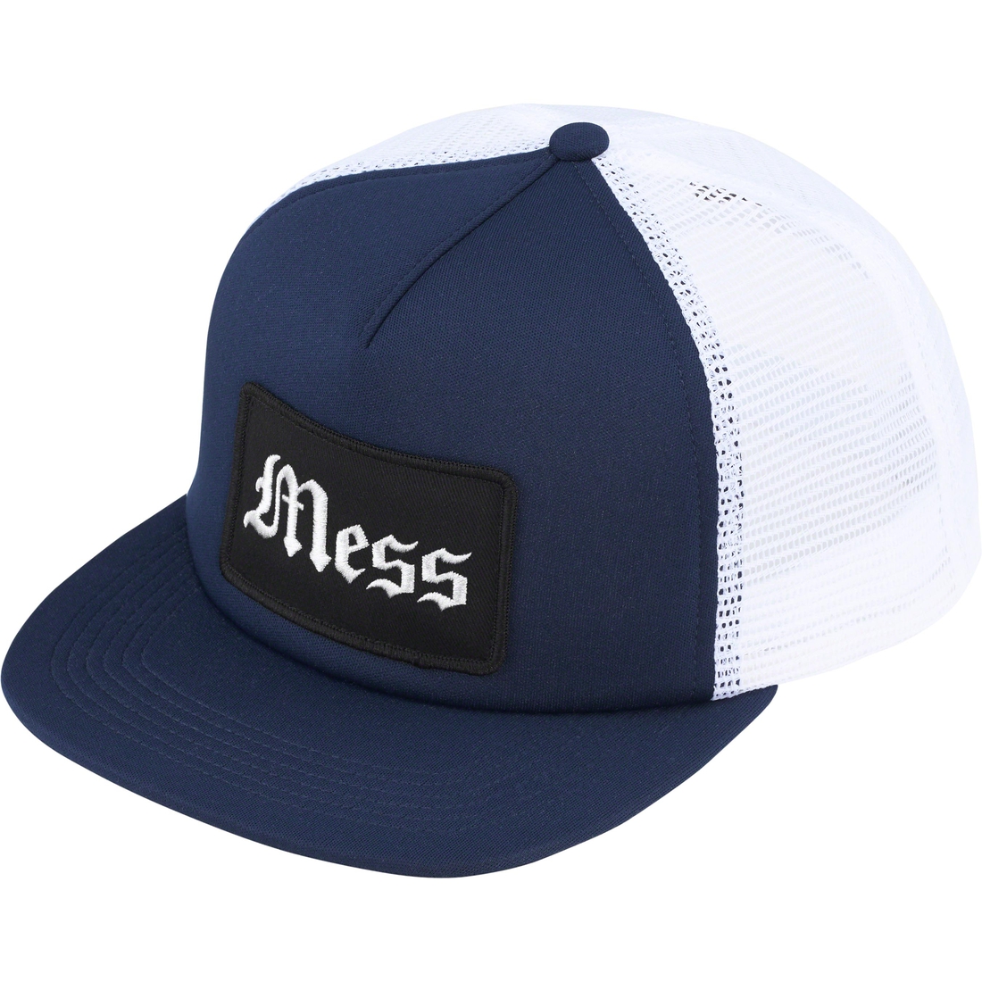 Supreme Mess Mesh Back 5-Panel (FW23) - Navy - $48
