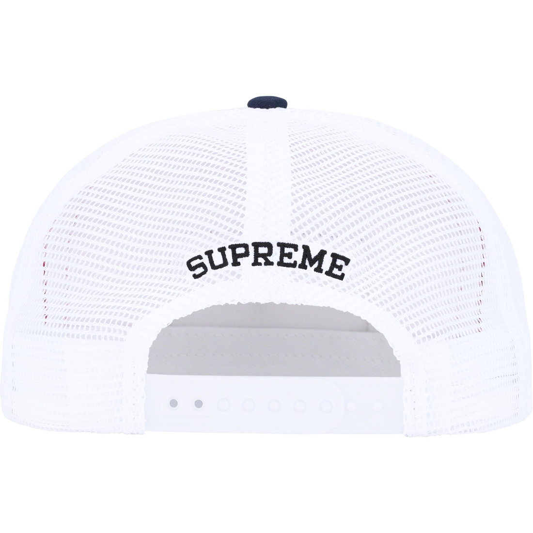Supreme Mess Mesh Back 5-Panel (FW23) - Navy - $48