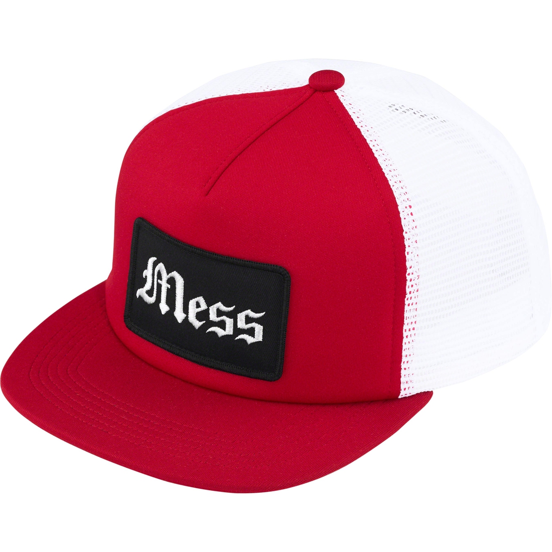 Supreme Mess Mesh Back 5-Panel (FW23) - Red - $48