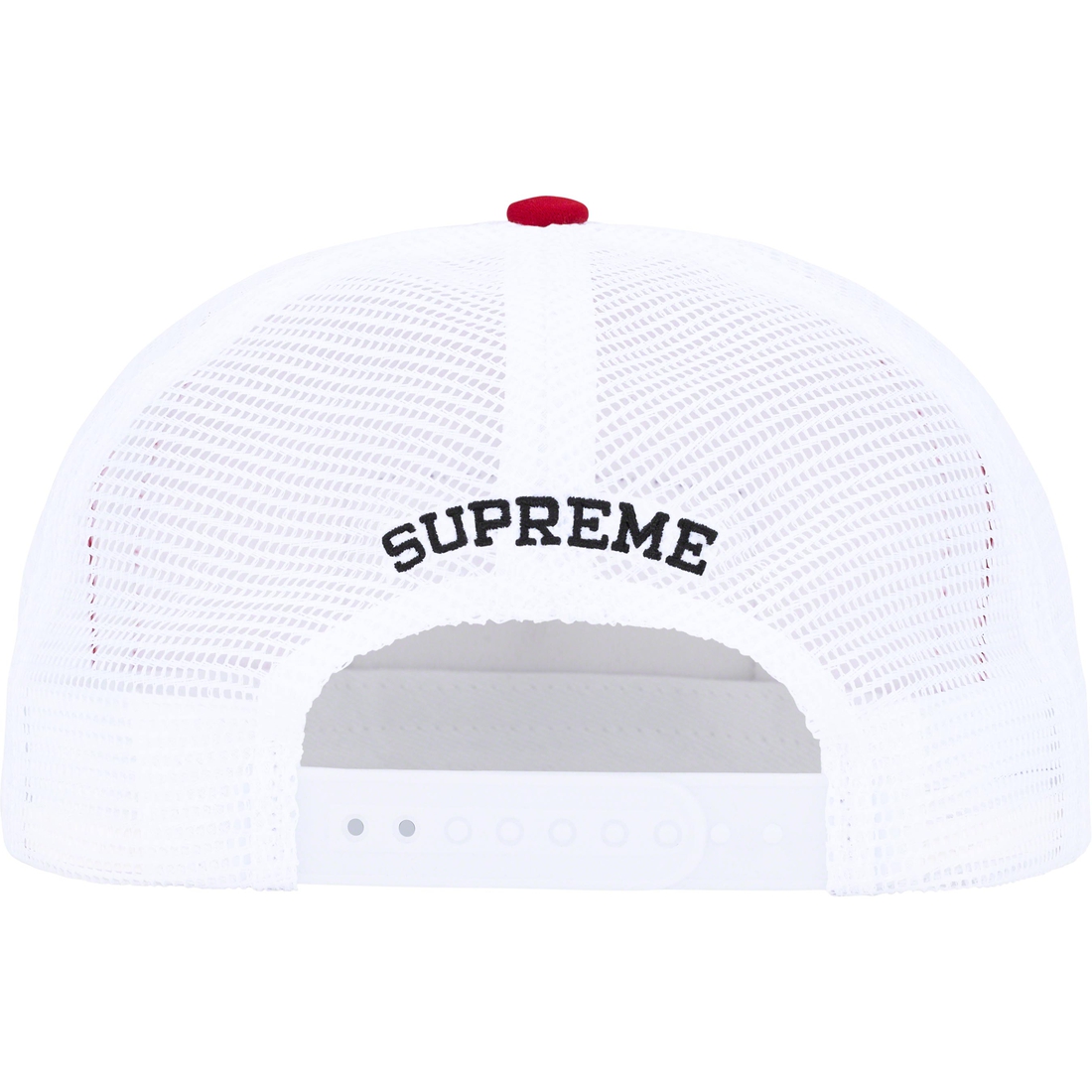 Supreme Mess Mesh Back 5-Panel (FW23) - Red - $48
