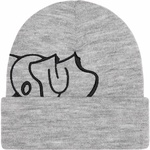 Supreme MF DOOM Beanie (FW23) - Heather Grey