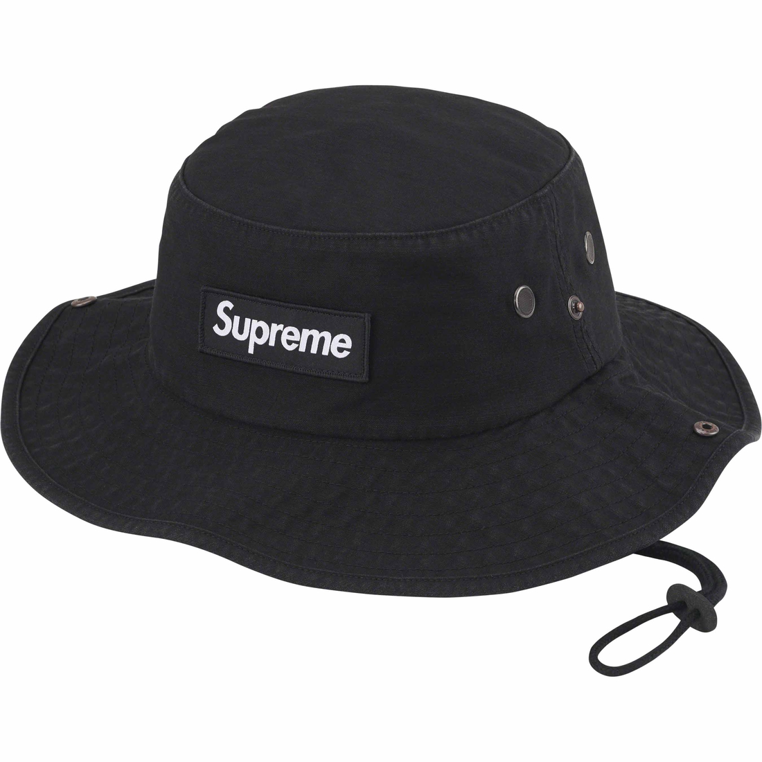 Supreme Military Boonie (FW23) - Black - $60