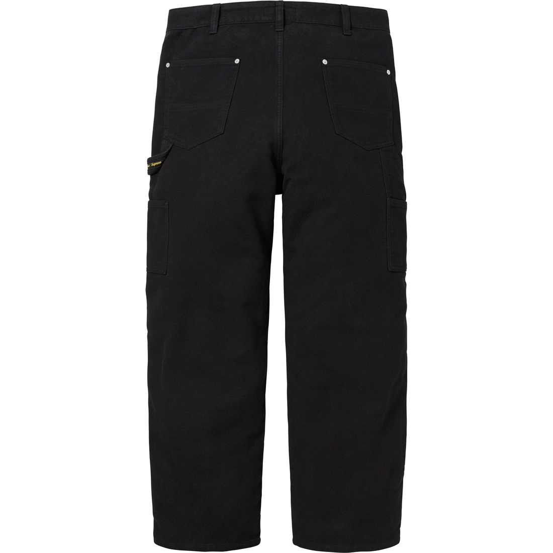 Supreme Moleskin Double Knee Painter Pant (FW23) - Black - $198