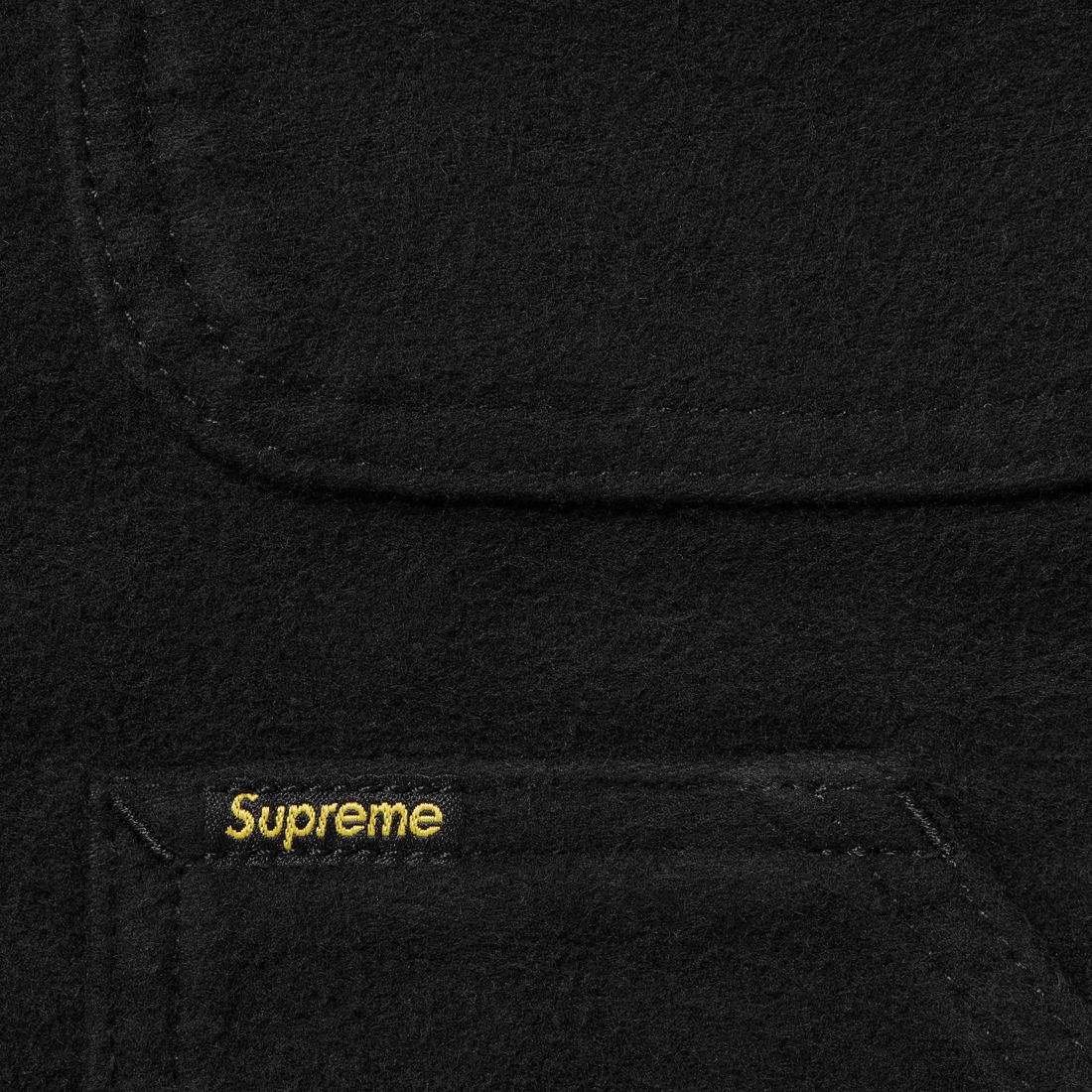 Supreme Moleskin Work Jacket (FW23) - Black - $228