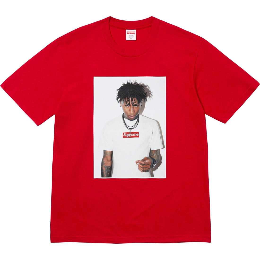 Supreme NBA Youngboy Tee (FW23) - Red - $54