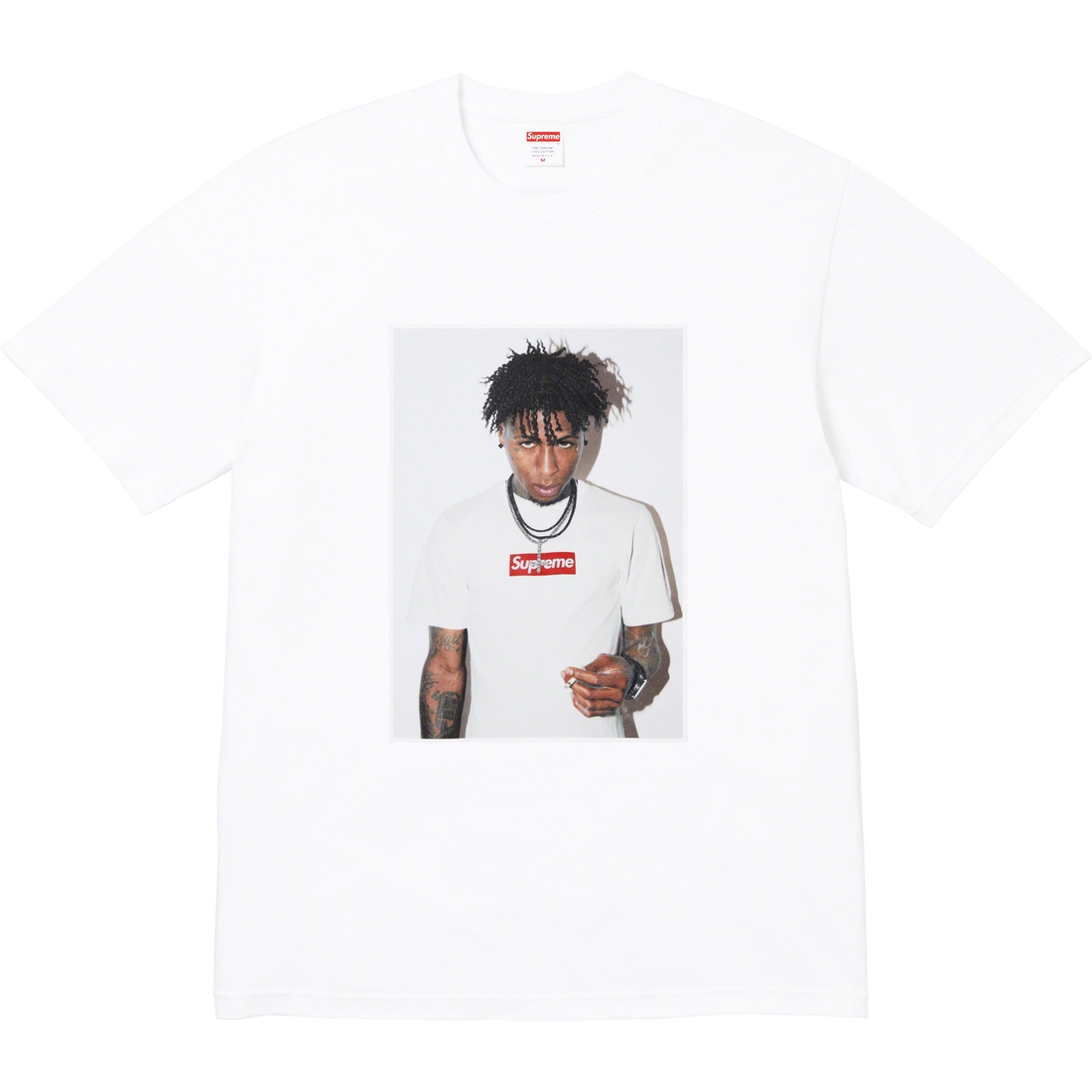 Supreme NBA Youngboy Tee (FW23) - White - $54