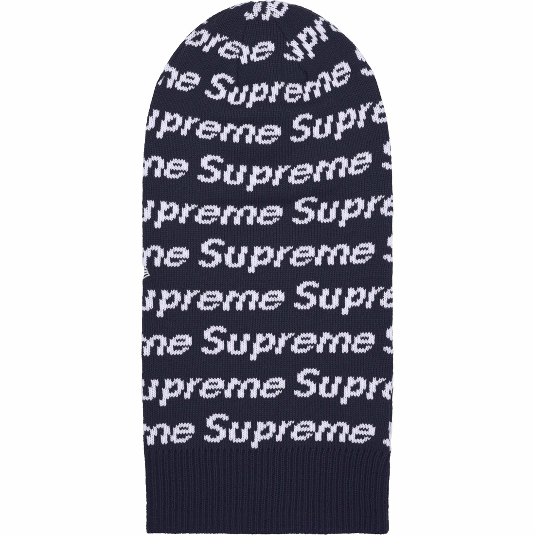 Supreme New Era Repeat Balaclava (FW23) - Navy - $60