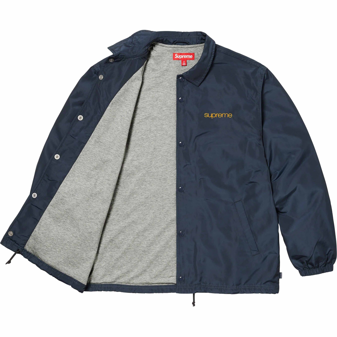 Supreme NYC Coaches Jacket (FW23) - Navy - $148