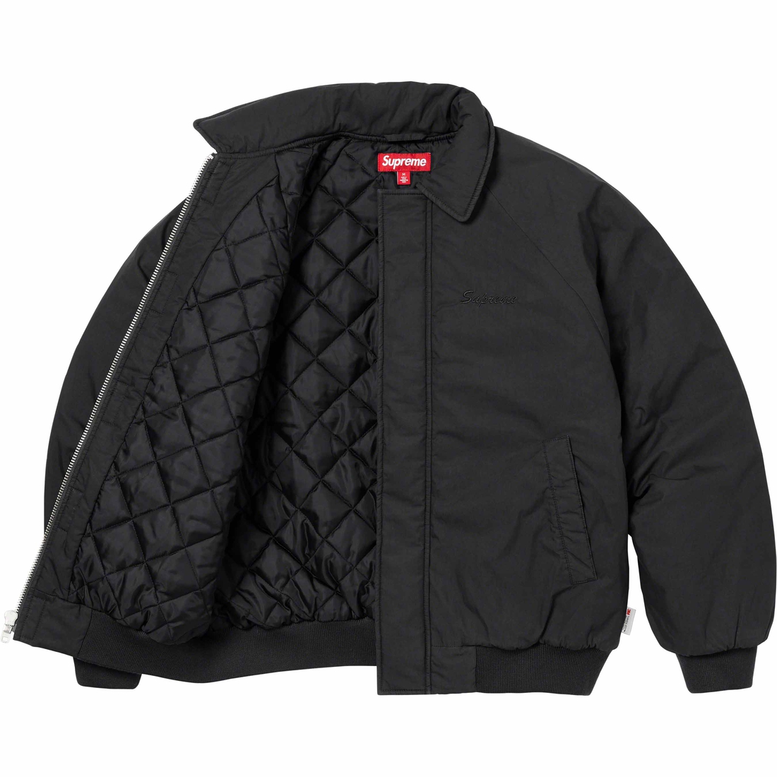 Supreme Peace Embroidered Work Jacket (FW23) - Black - $328