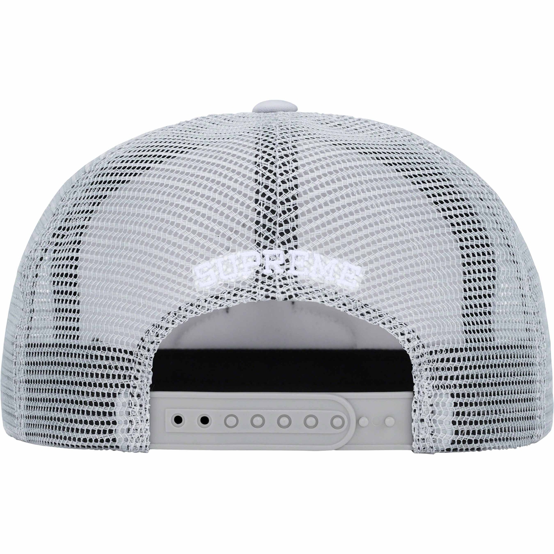 Supreme Pin Up Mesh Back 5-Panel (FW23) - Grey - $48