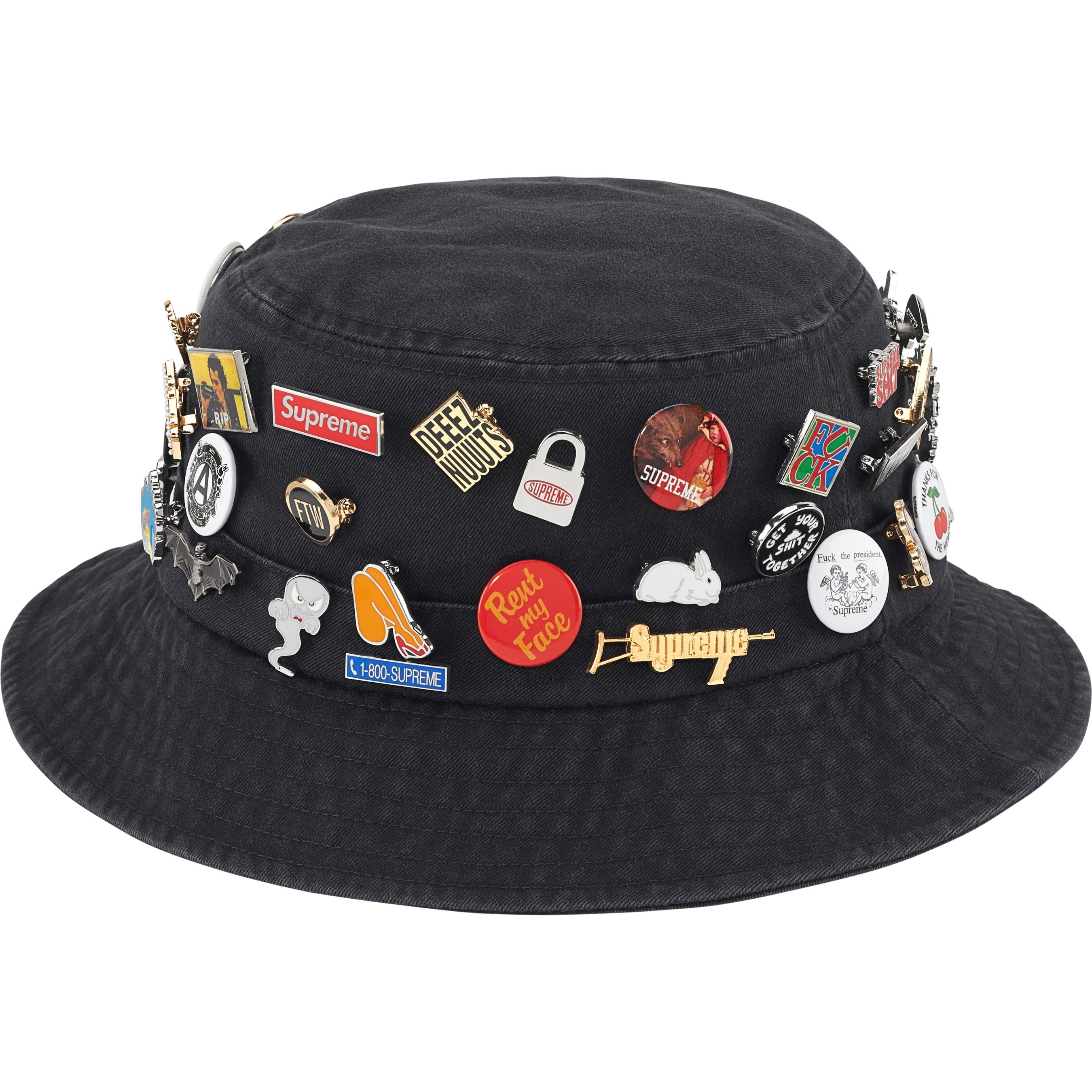 Supreme Pins Crusher (FW23) - Black - $198