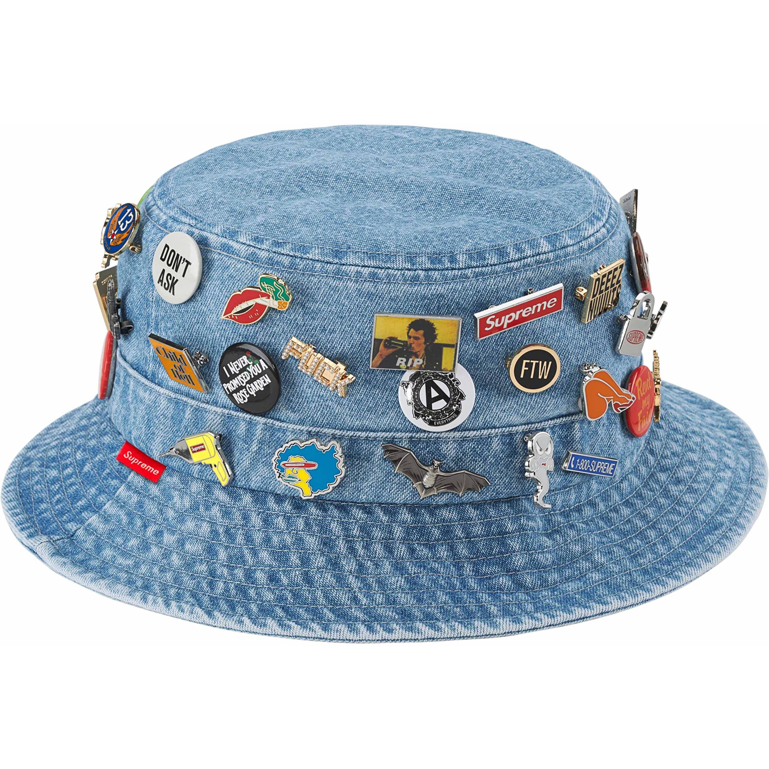 Supreme Pins Crusher (FW23) - Denim - $198