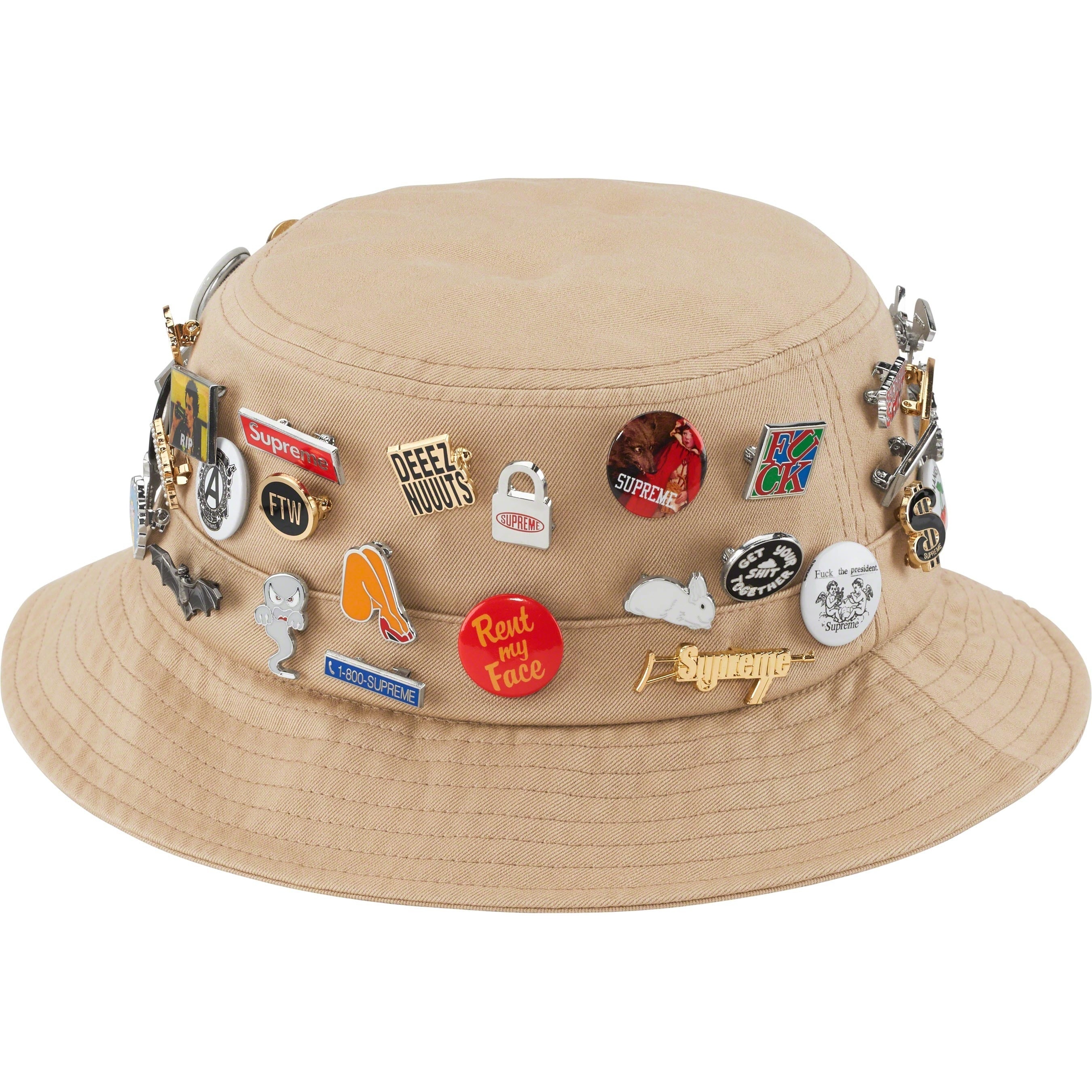 Supreme Pins Crusher (FW23) - Tan - $198