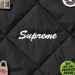 Supreme Pins Quilted Work Vest (FW23) - Black