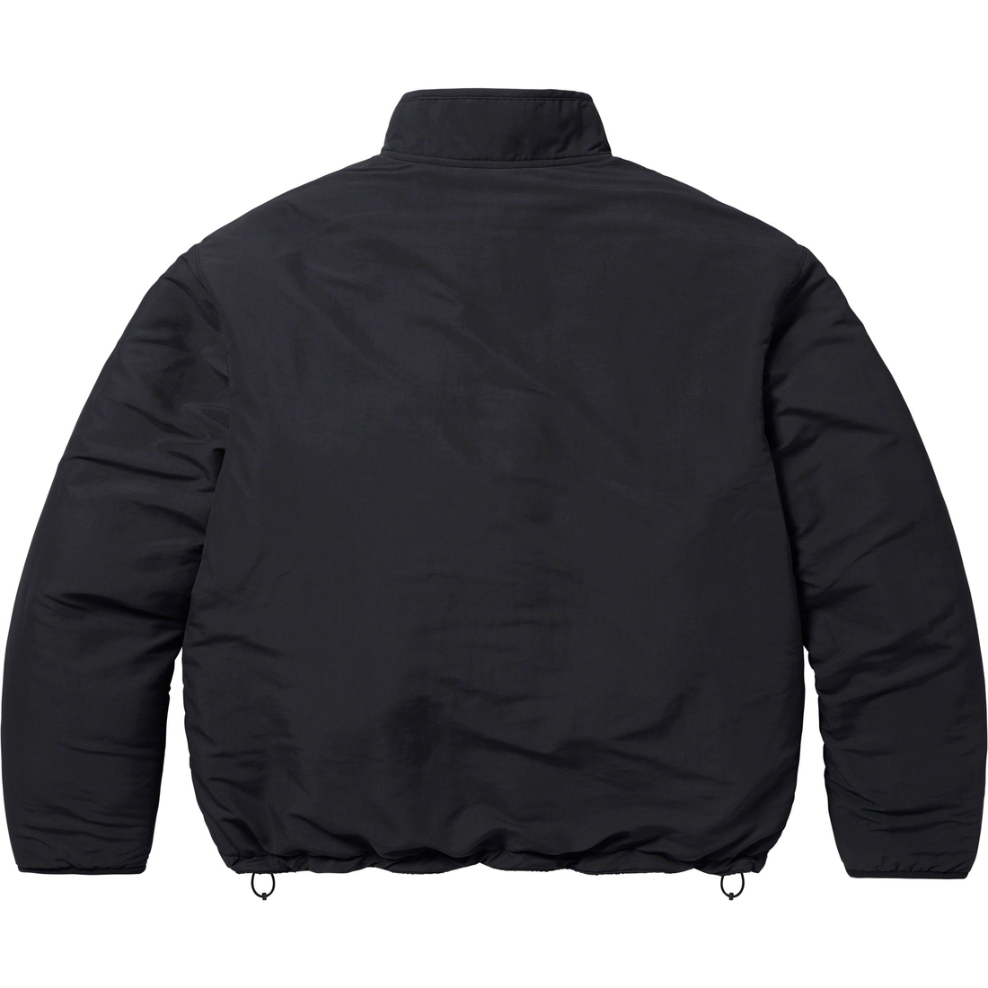 Supreme Polartec Shearling Reversible Pullover (FW23) - Black - $198