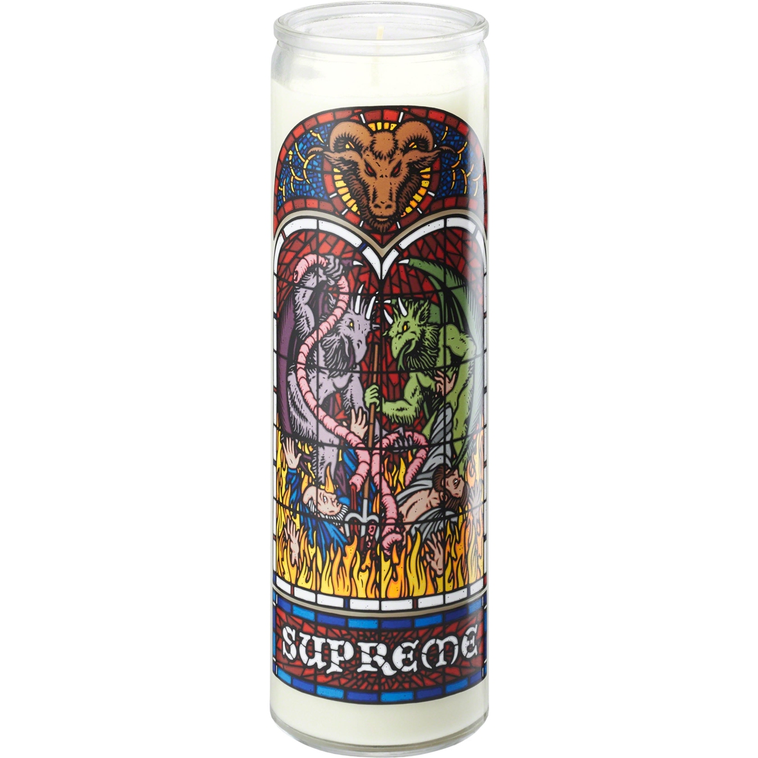 Supreme Prayer Candle (FW23) - White - $28