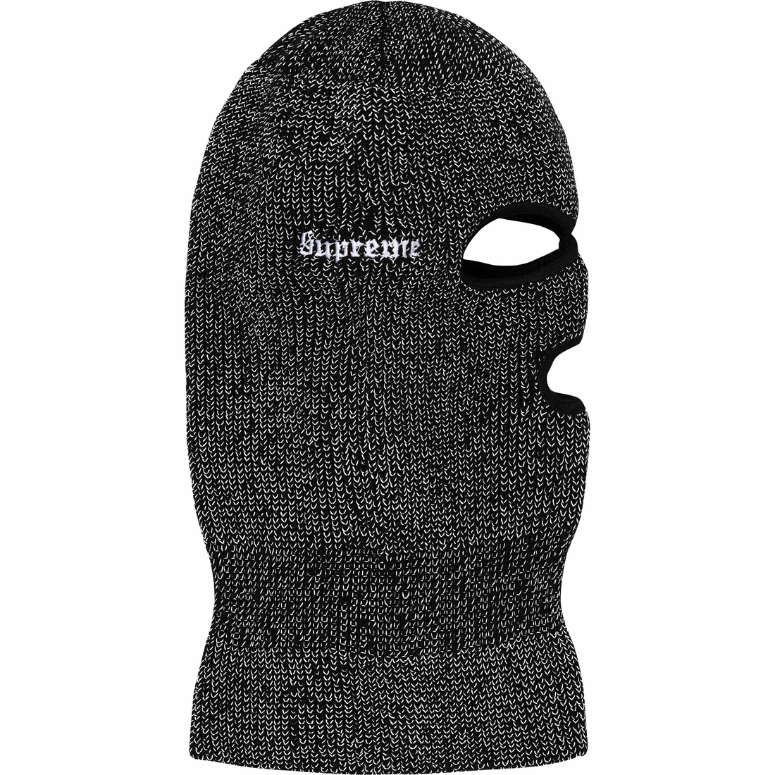 Supreme Reflective Balaclava (FW23) - Black - $54